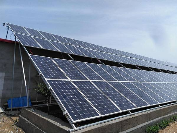 solar panel mounting